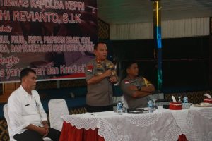 Kapolda Kepri, Irjen Pol Andap Budi Revianto,S.IK, Memberikan Arahan Pada Kegiatan Basembang Bacerita Kamtibmas